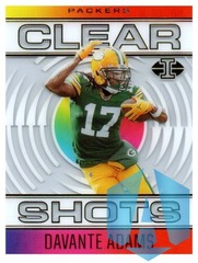 2021 Panini Illusions Davante Adams Clear Shots Acetate Insert CS-8